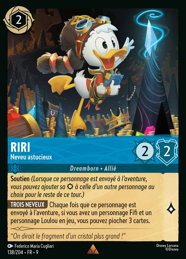 Riri - Neveu astucieux