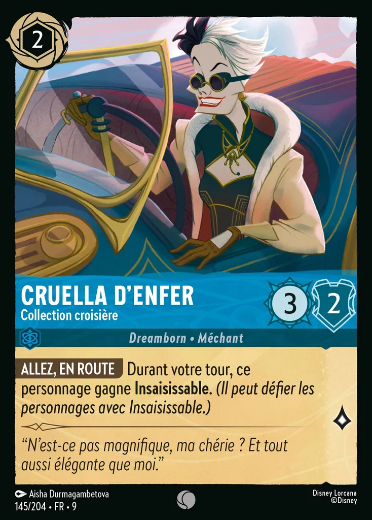 Cruella d'Enfer - Collection croisière