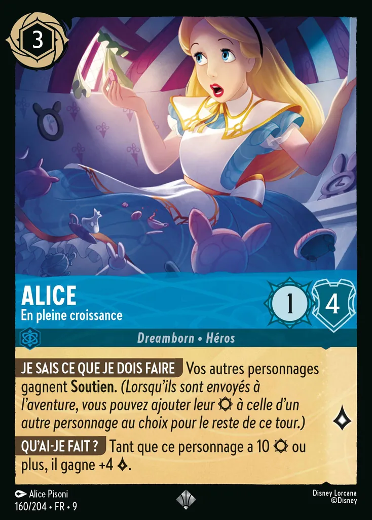 Alice - En pleine croissance