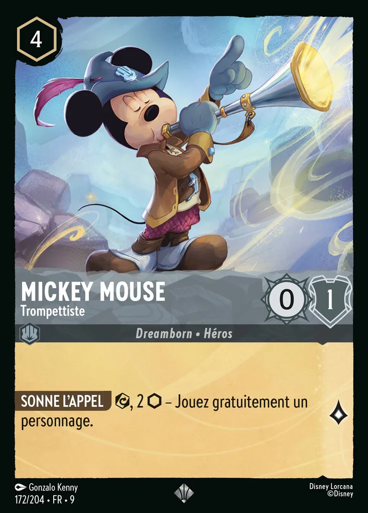Mickey Mouse - Trompettiste