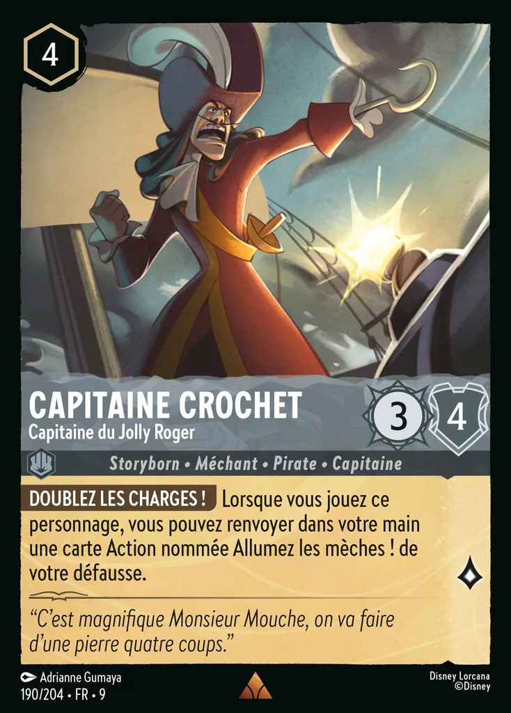 CAPITAINE CROCHET - Capitaine du Jolly Roger