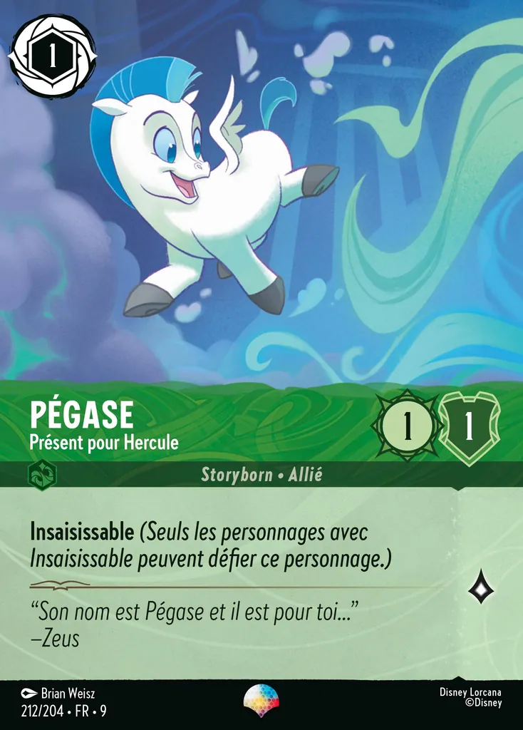 Pégase - Présent pour Hercule