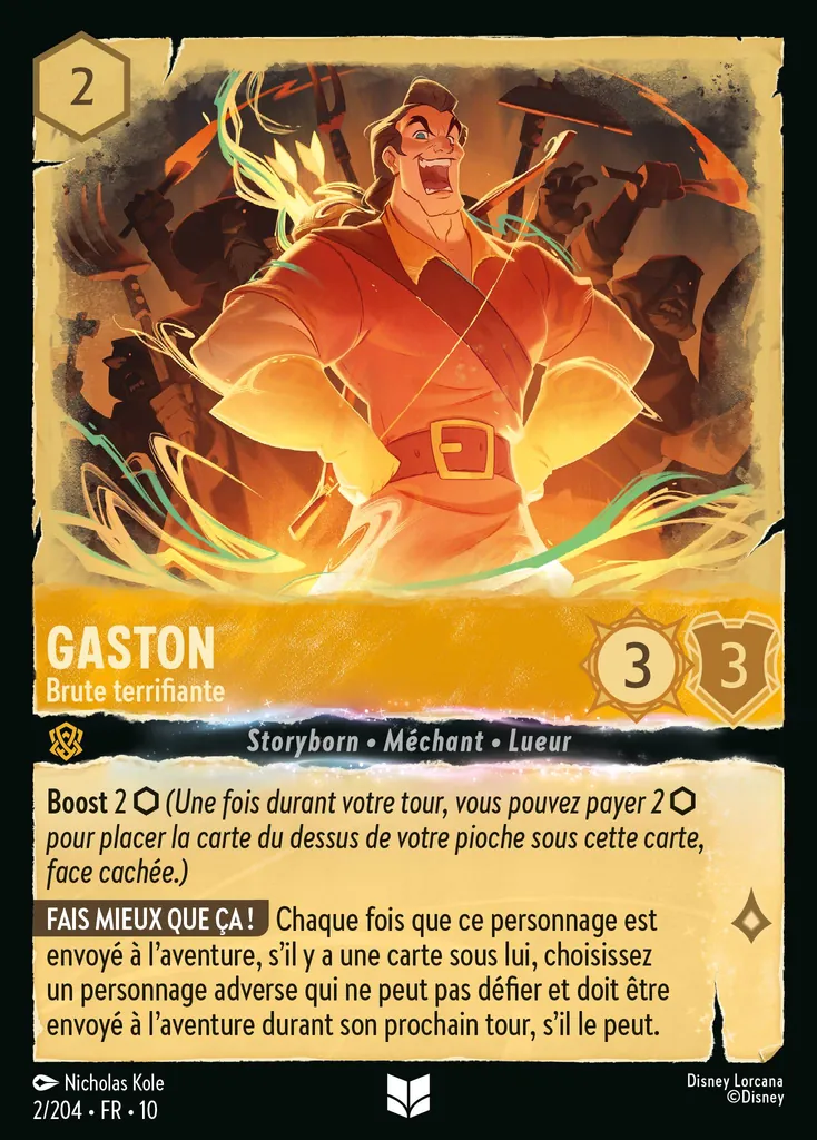 Gaston - Brute terrifiante