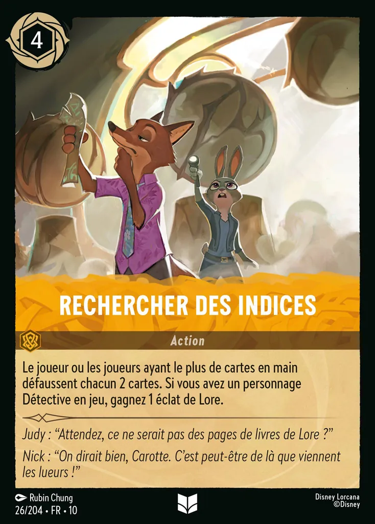 Rechercher des indices