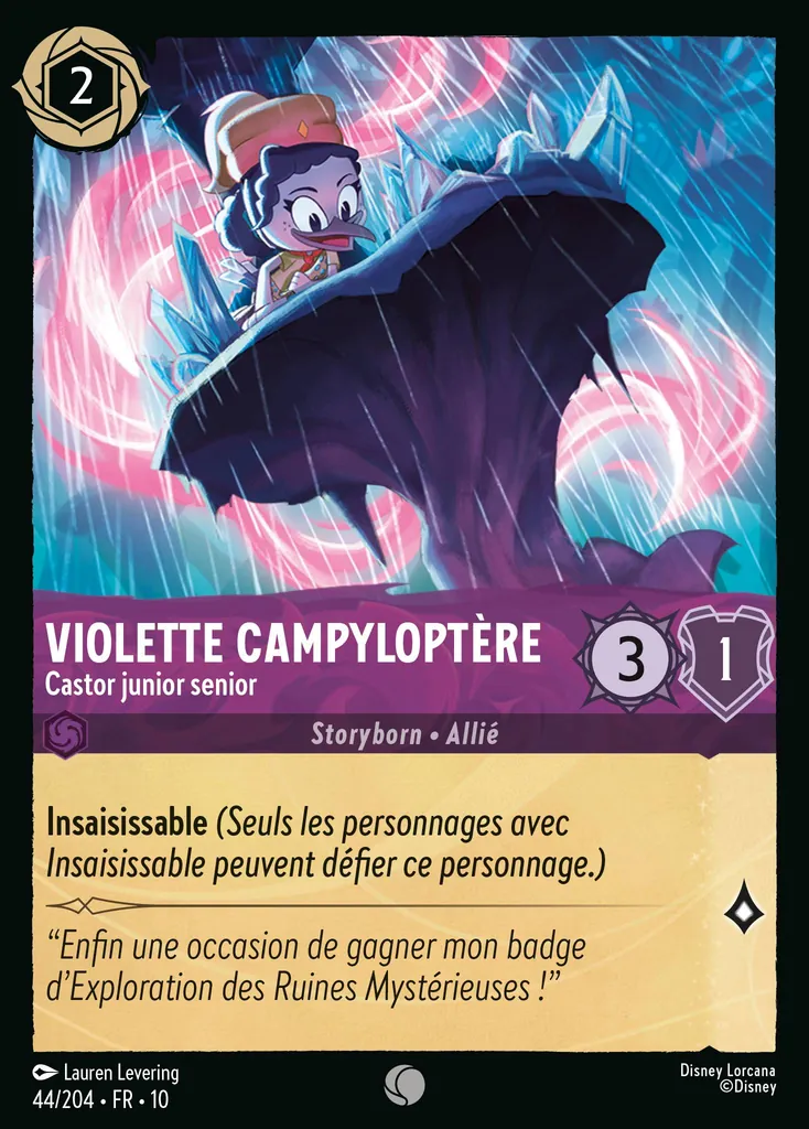 Violette Campyloptère - Castor junior senior