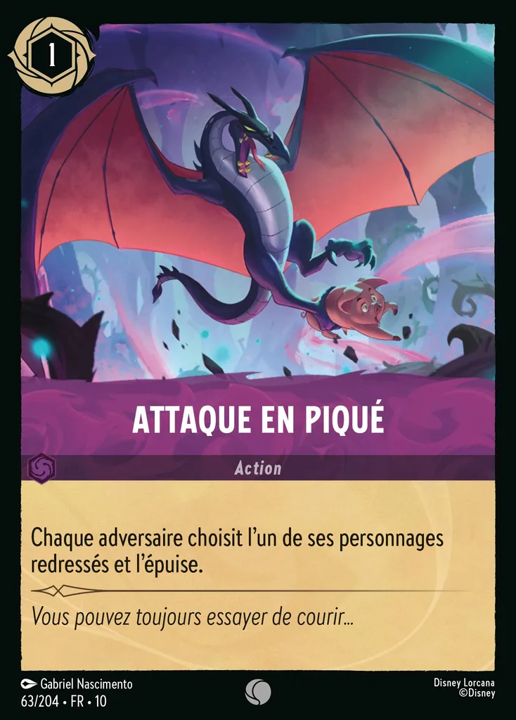 Attaque en piqué