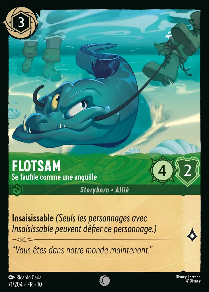 Flotsam - Se faufile comme une anguille