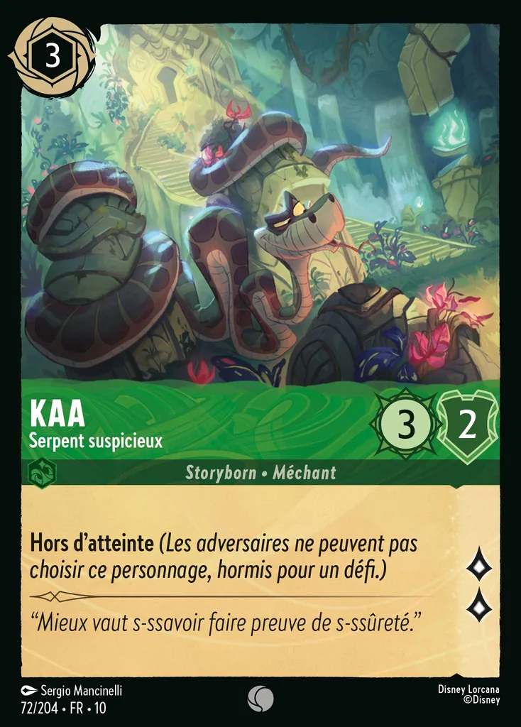 Kaa - Serpent suspicieux