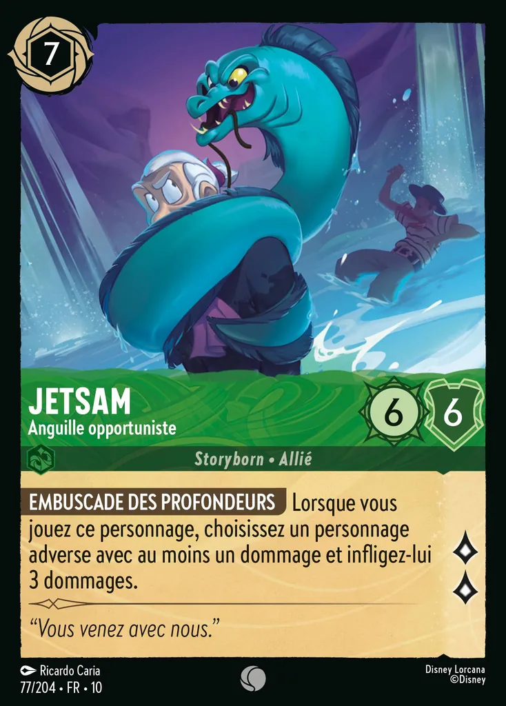 Jetsam - Anguille opportuniste