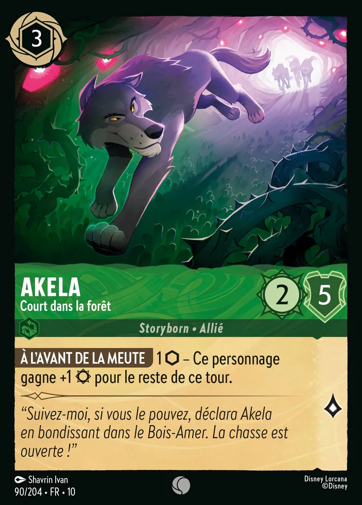 Akela - Court dans la forêt