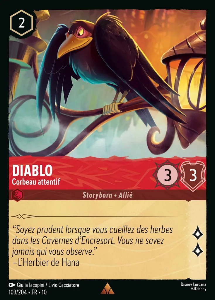 Diablo - Corbeau attentif