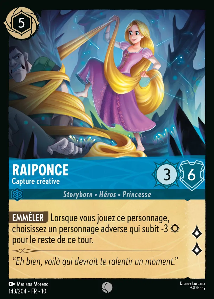 Raiponce - Capture créative
