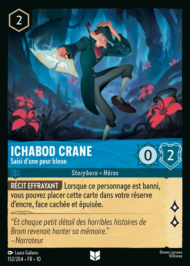 Ichabod Crane - Saisi d'une peur bleue