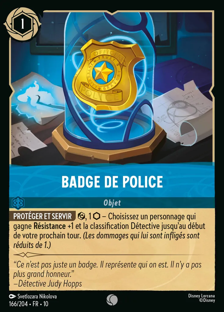 Badge de police