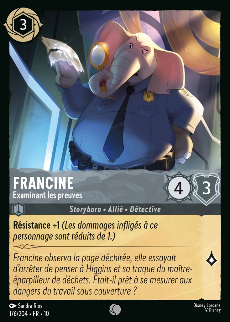 Francine - Examinant les preuves