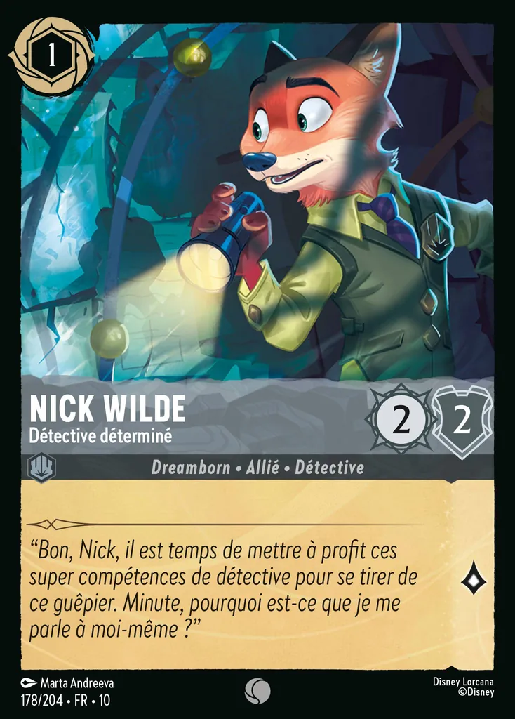 Nick Wilde - Détective déterminé