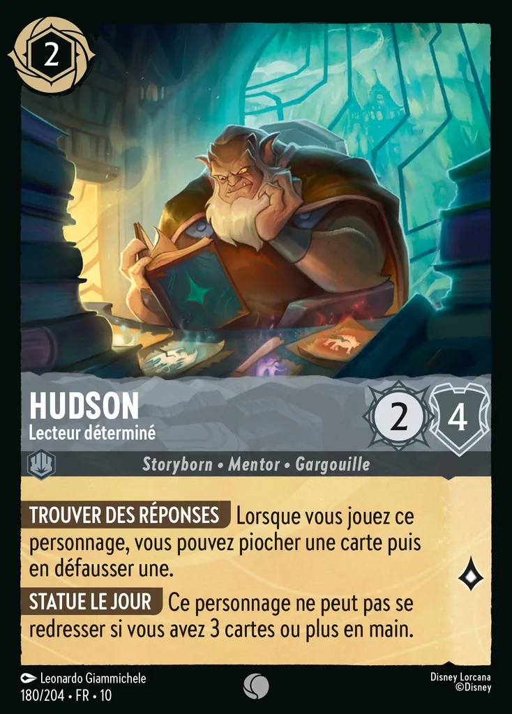 Hudson - Lecteur déterminé
