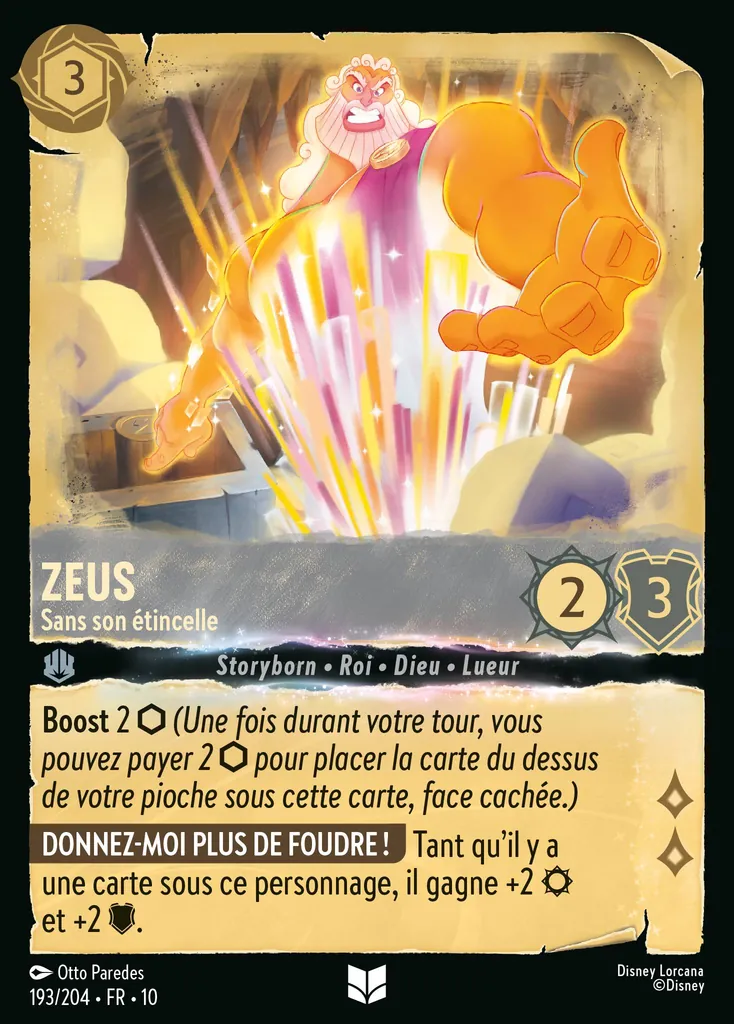 Zeus - Sans son étincelle