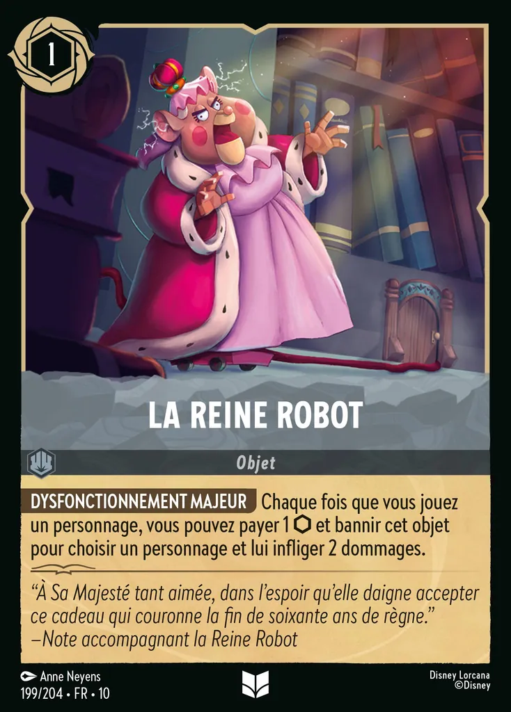 La Reine robot