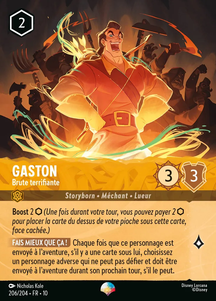 Gaston - Brute terrifiante