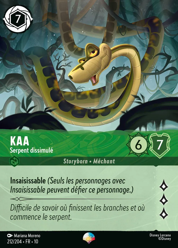 Kaa - Serpent dissimulé