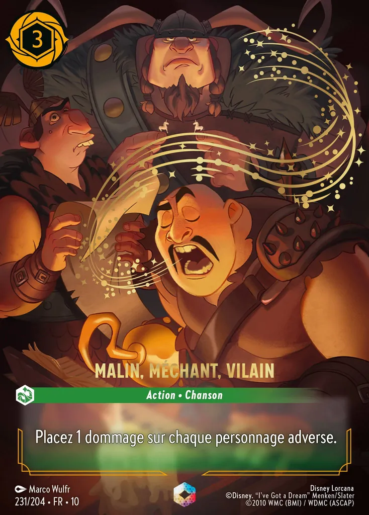 Malin, méchant, vilain