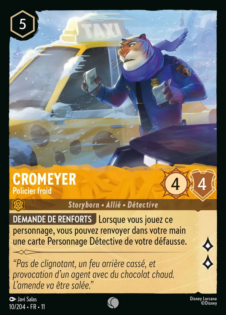 Cromeyer - Policier froid
