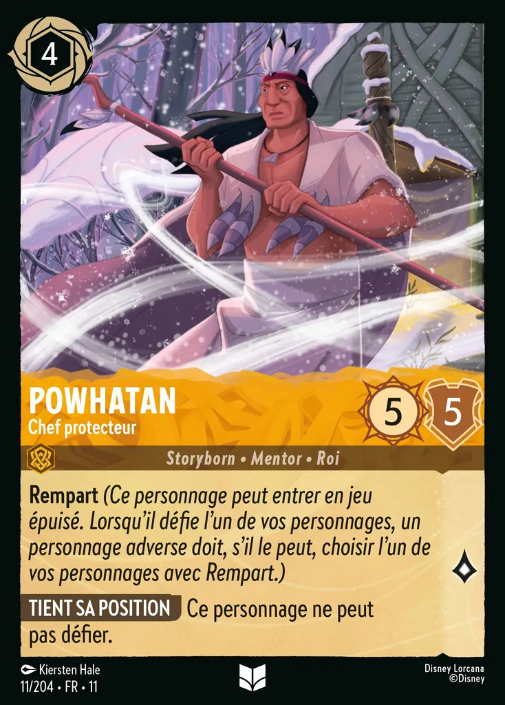 Powhatan - Chef protecteur