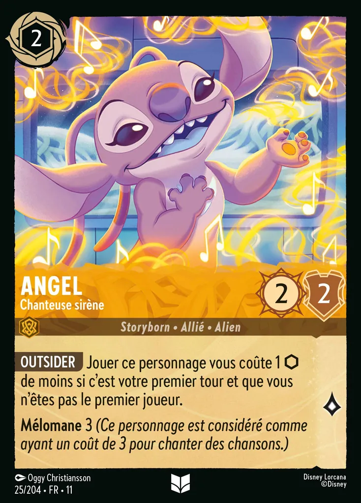 Angel - Chanteuse sirène