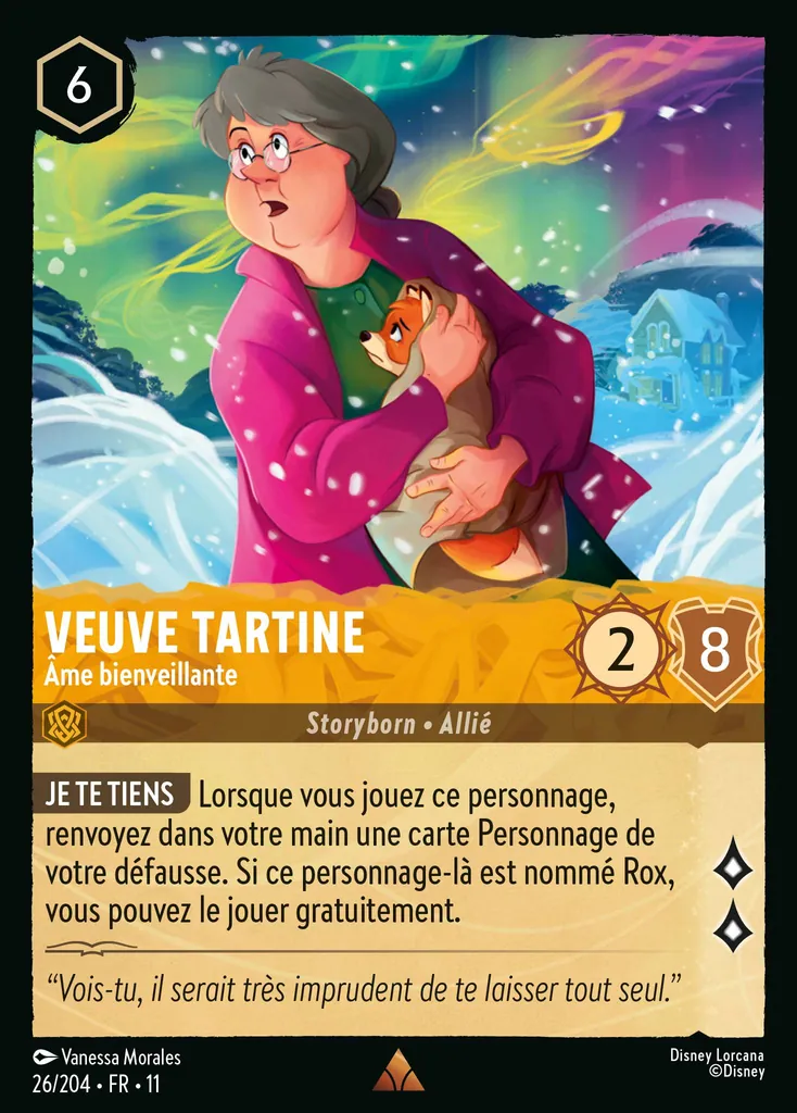Veuve Tartine - Âme bienveillante