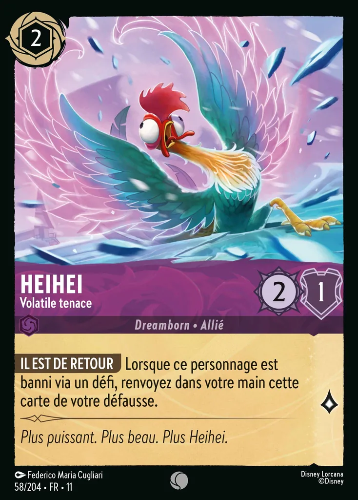 Heihei - Volatile tenace