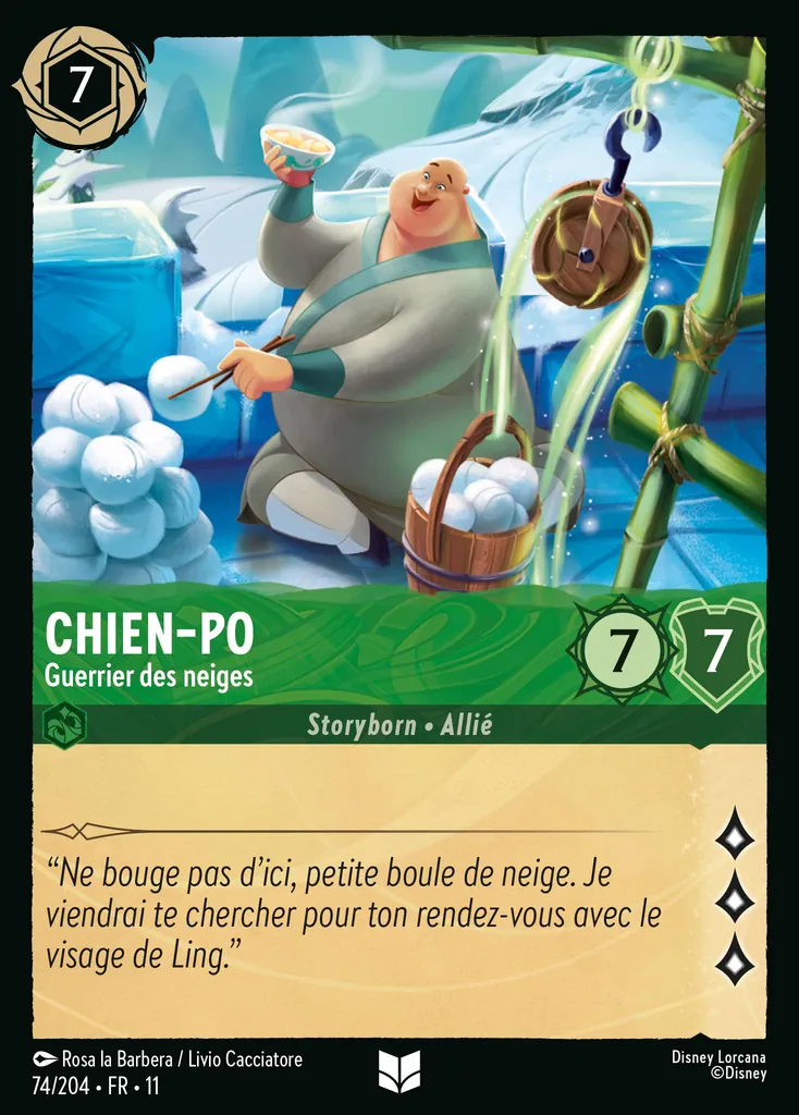 Chien-Po - Guerrier des neiges