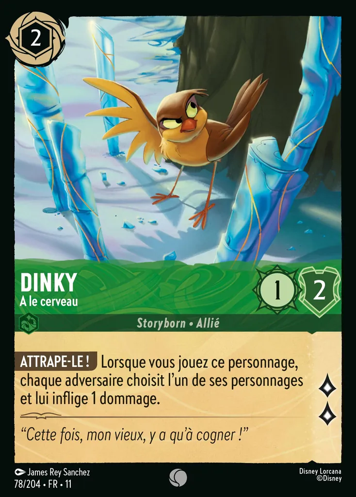 Dinky - A le cerveau