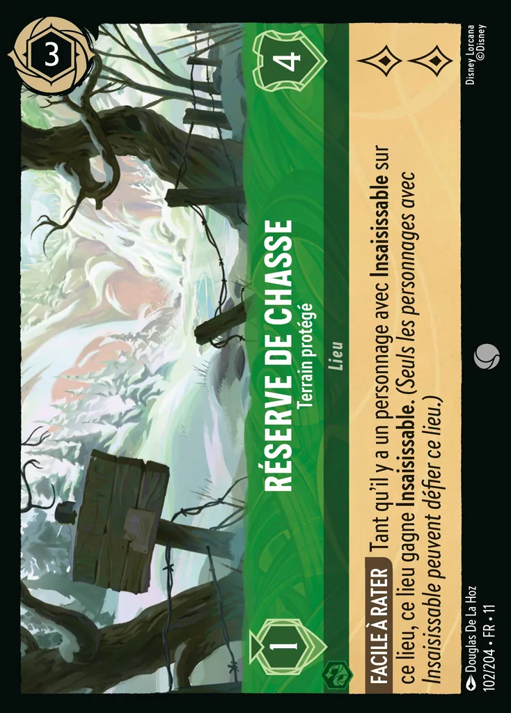 Réserve de chasse - Terrain protégé