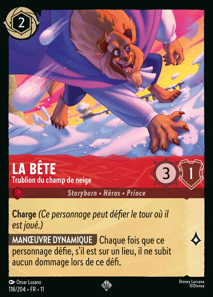 La Bête - Trublion du champ de neige