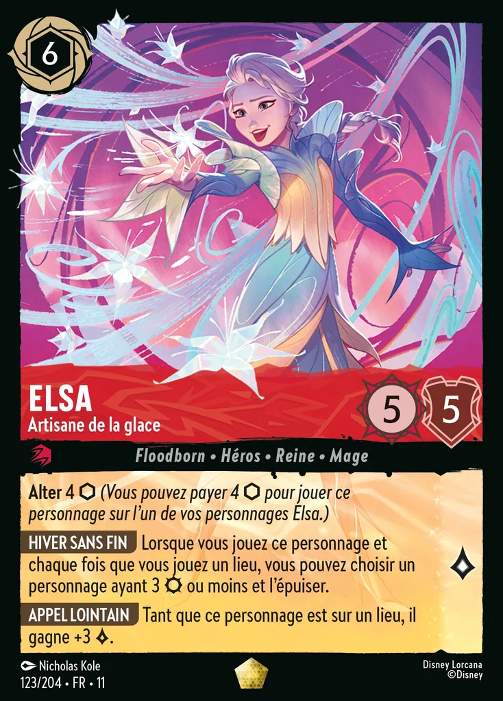 Elsa - Artisane de la glace