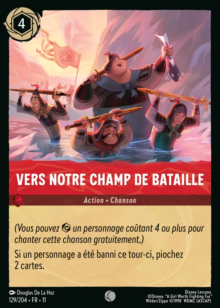 Vers notre champ de bataille