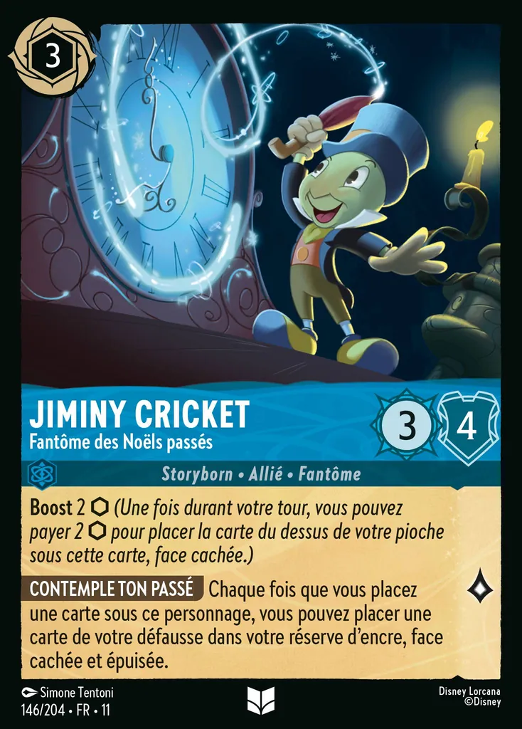 Jiminy Cricket - Fantôme des Noëls passés