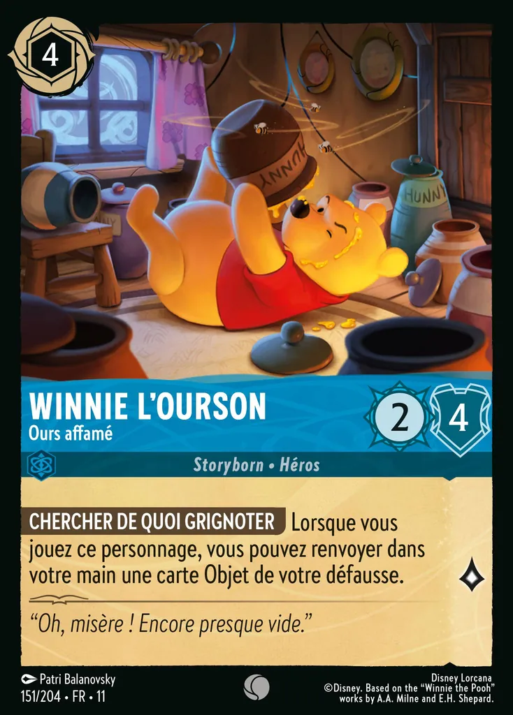 Winnie l'ourson - Ours affamé