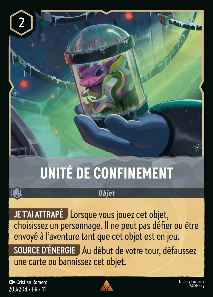 Unité de confinement