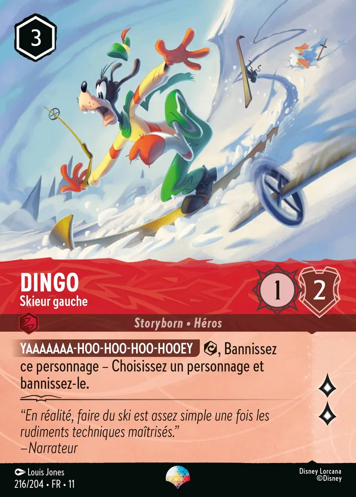 Dingo - Skieur gauche