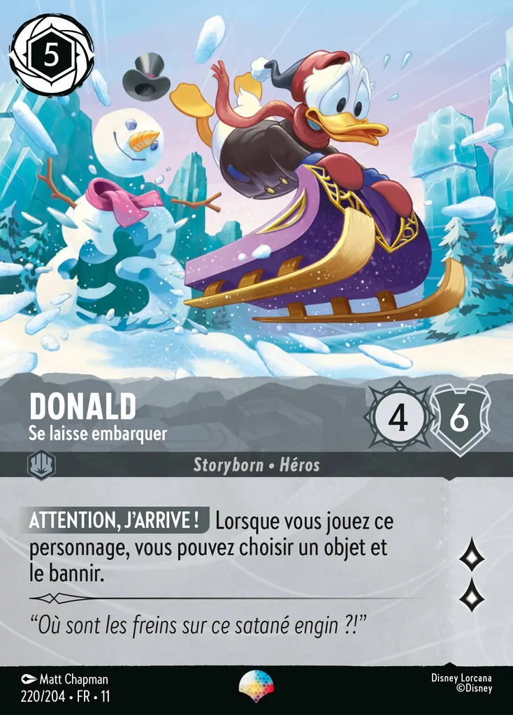 Donald - Se laisse embarquer
