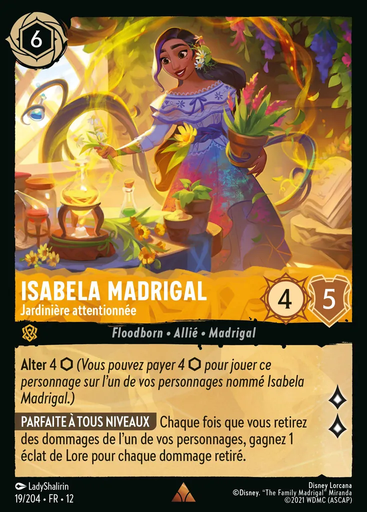 Isabela Madrigal - Jardinière attentionnée
