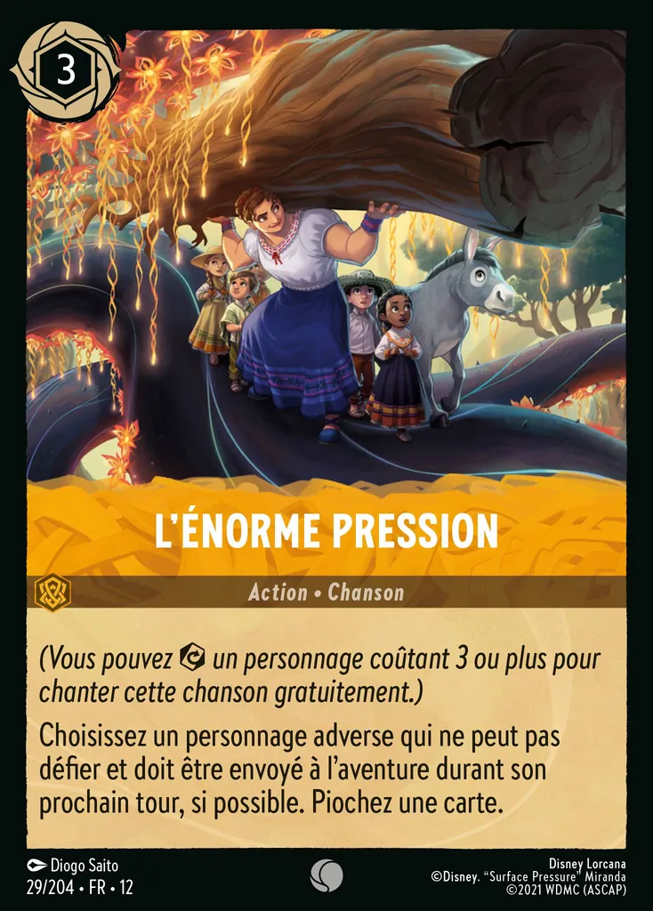 L’énorme pression