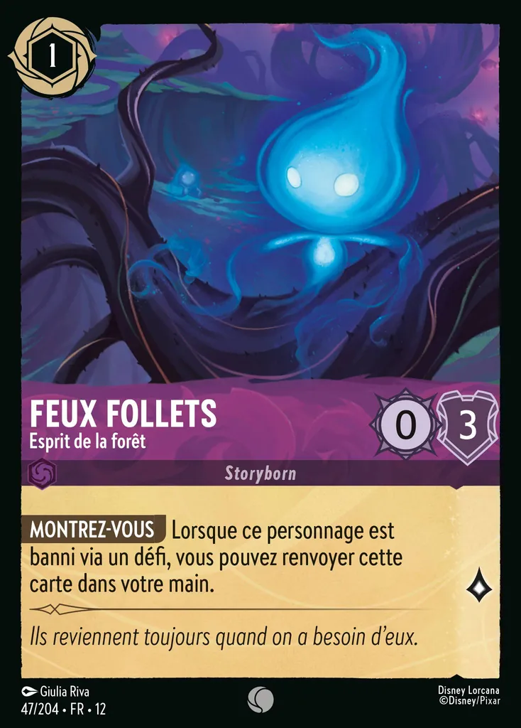 Feux follets - Esprit de la forêt