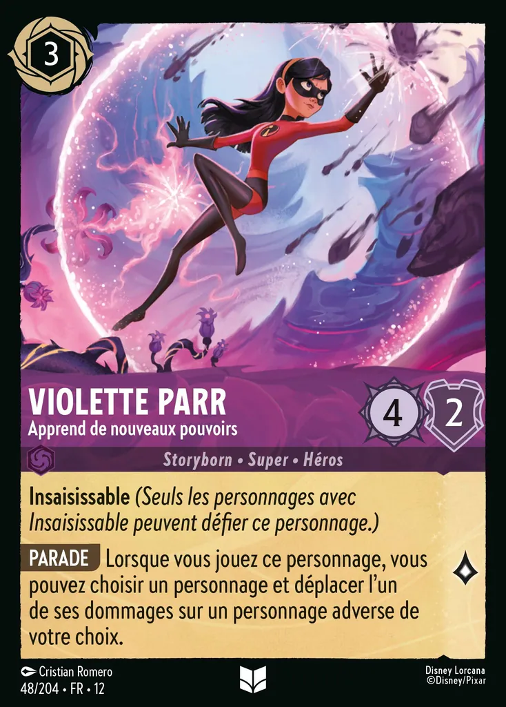 Violette Parr - Apprend de nouveaux pouvoirs