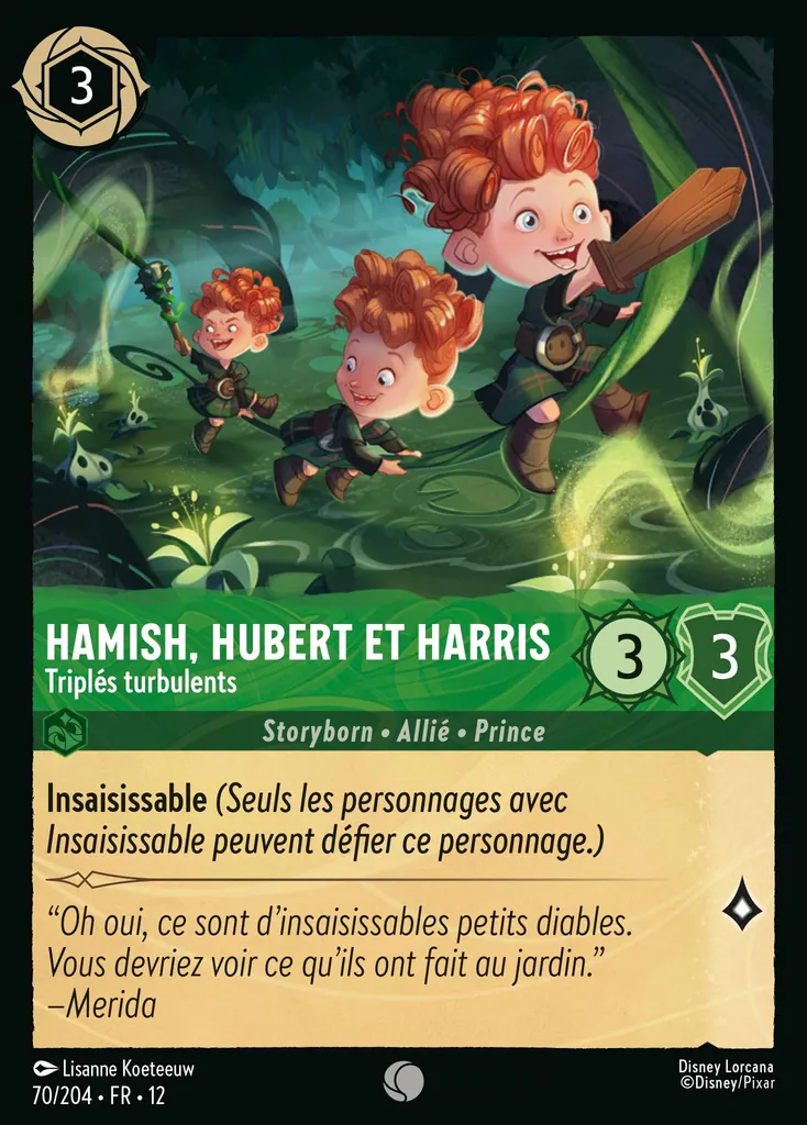 Hamish, Hubert et Harris - Triplés turbulents