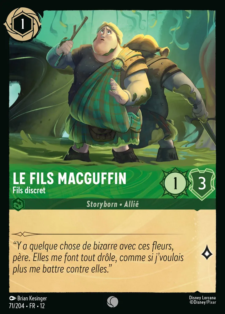 Le fils MacGuffin - Fils discret