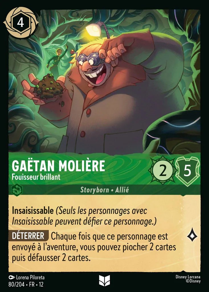 Gaëtan Molière - Fouisseur brillant