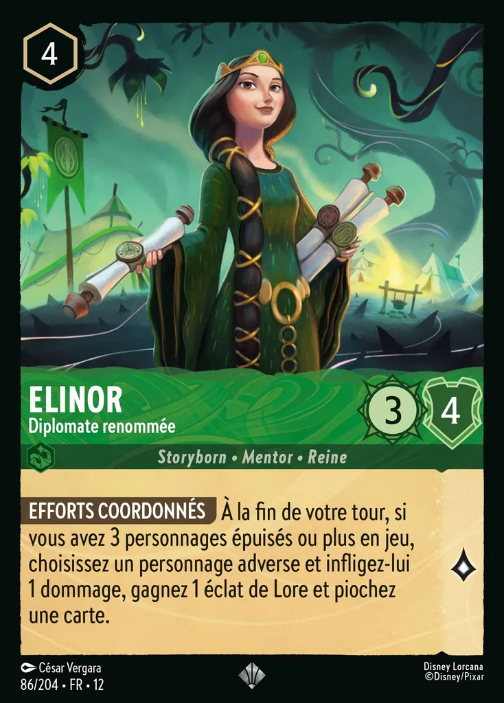 Elinor - Diplomate renommée